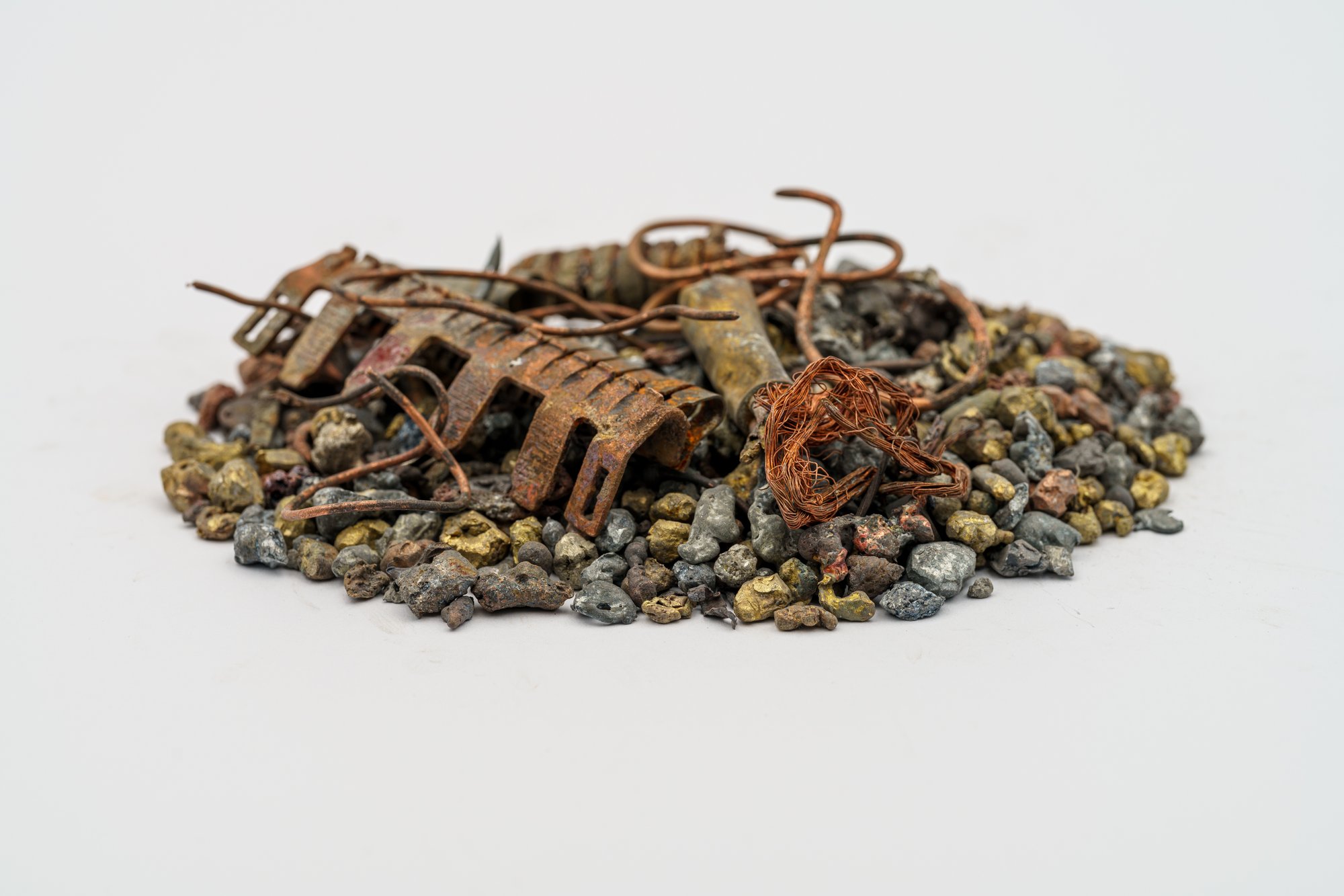 Recovered metals from IBA