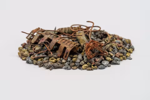 Heavy metals recovered