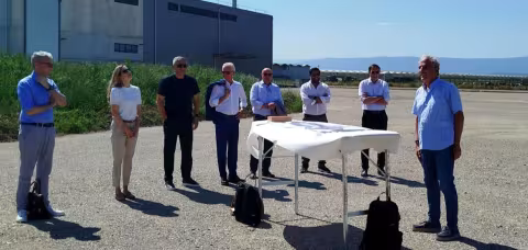 Groundbreaking ceremony Centro Due
